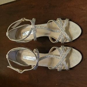 Glitzy INC high heals from Macy's size 7.5M